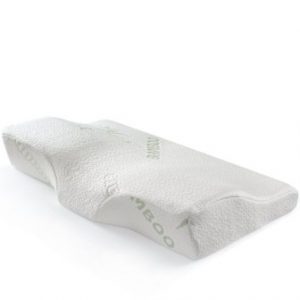 Mkicesky Soft Memory Foam Bamboo Sleeping Pillow