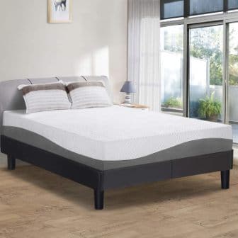 PrimaSleep 10-Inch Wave Gel Memory Foam Mattress