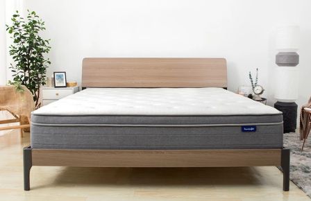 Sweetnight Pillow-Top 10-Inch Spring Mattress.